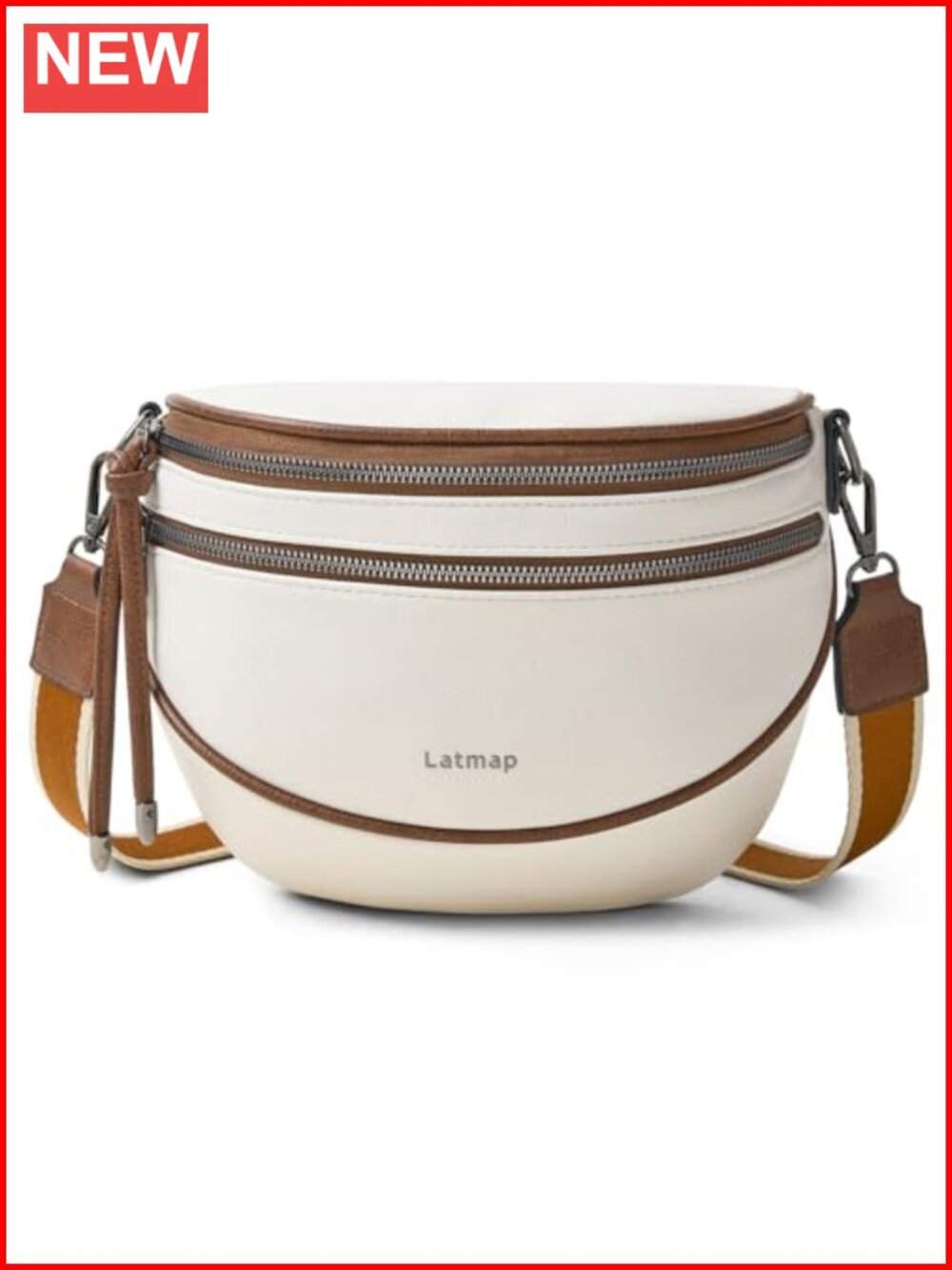 Vegan Leather Crossbody Sling Faux Fanny Pack Purse